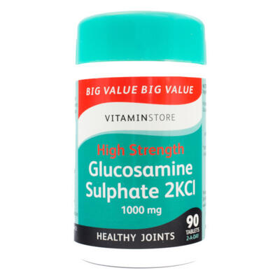 Vitamin Store Glucosamine Sulphate 2KCL 1000mg 90 count