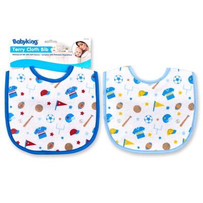 Babyking Terry Cloth Bib 1 count