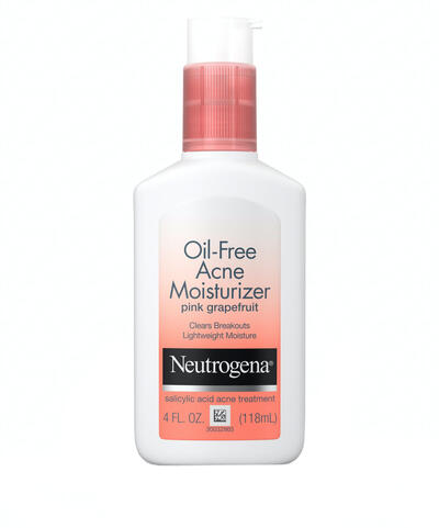 Neutrogena Oil Free Acne Moisturizer Pink Grapefruit 4 fl oz