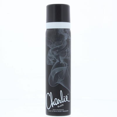 Charlie Body Spray Black 75ml