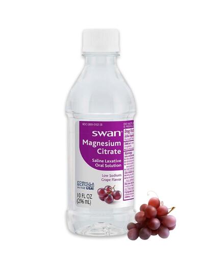 Swan Magnesium Citrate Grape 10oz