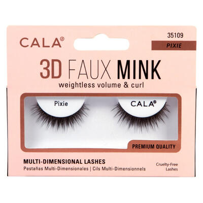 Cala 3D Faux Mink Lashes Pixie