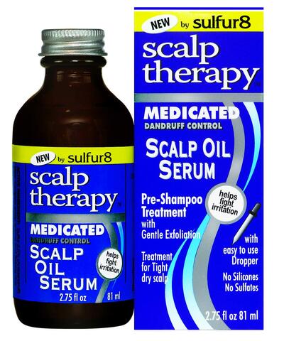 Sulfur 8 Scalp Therapy Medicated Oil Serum 2.75oz