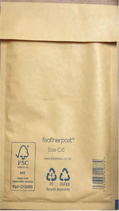 Bubble Envelope  Size C 1ct