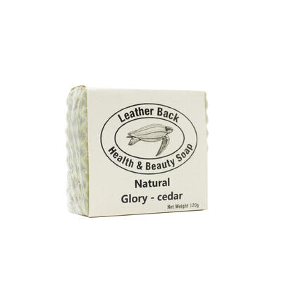 Leather Back Health & Beauth Soap Natural Glory - Cedar 120g