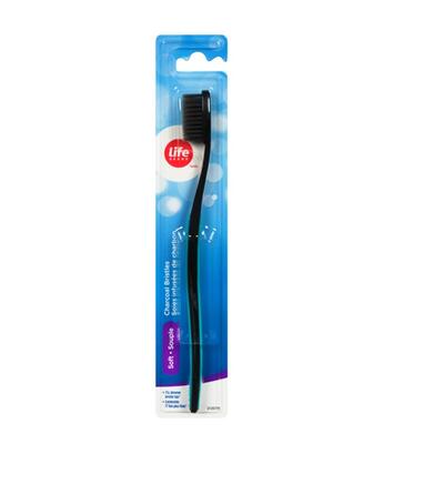 Lifebrand Charcoal Toothbrush Soft