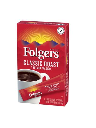 Folgers Classic Roast Coffee Sticks 7ct