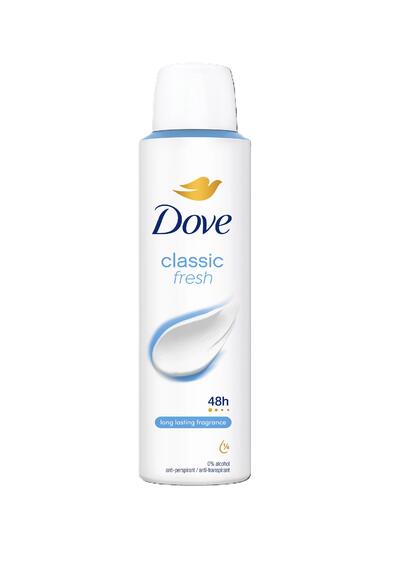 Dove Antiperspirant Deodorant Classic Fresh Woman 150ml