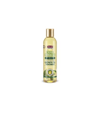 African Pride Olive Miracle Growth Oil Max 8oz