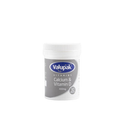 Valupak Calcium & Vitamin D 30ct