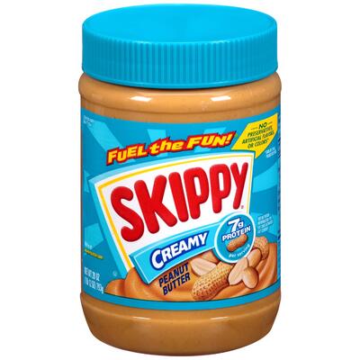 Skippy Creamy Peanut Butter 28oz