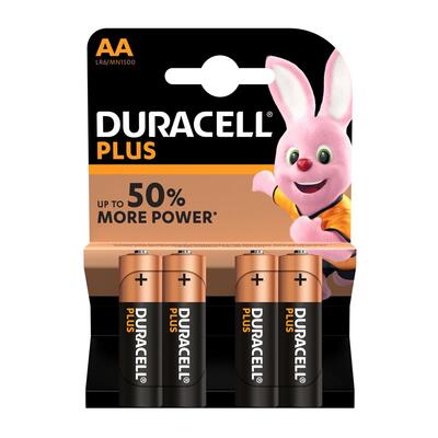 Duracell AA Plus Power 4's