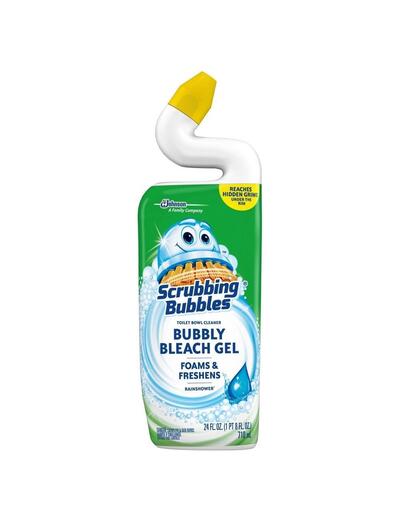 Scrubbing Bubbles Toilet Bowl Cleaner 24oz Rain