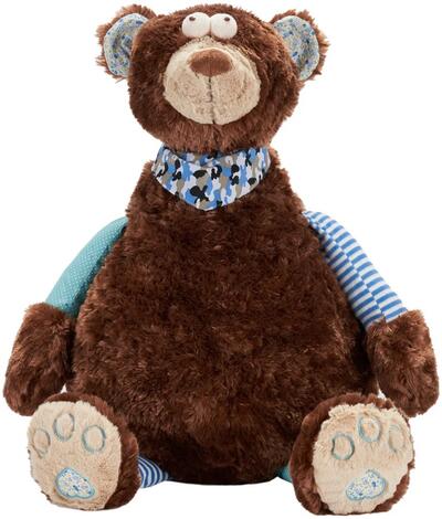 Plush Lines Animals Brown Bear 26