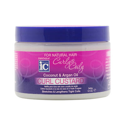 IC Fantasia Coconut And Argan Oil Curl Custard 12oz