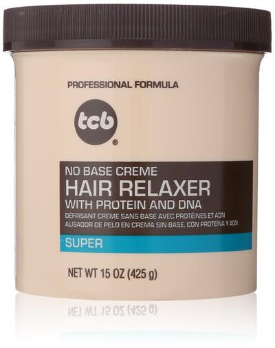 TCB No Base Creme Hair Relaxer Super 15oz