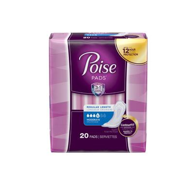 Poise Pads Regular 20ct