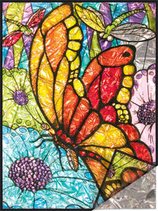 Butterflies Foil Paint By Numbers