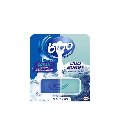 Bloo Duo BurstToilet Rimblock Ocean 1 count