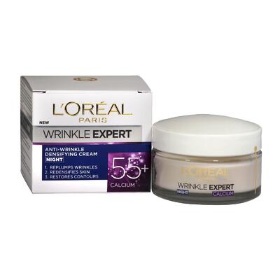 L'Oreal Wrinkle Expert Anti-Wrinkle Densifying Night Cream 55+  50 ml