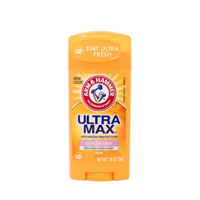 Arm & Hammer Ultra Max Deodorant Powder Fresh 2.6oz