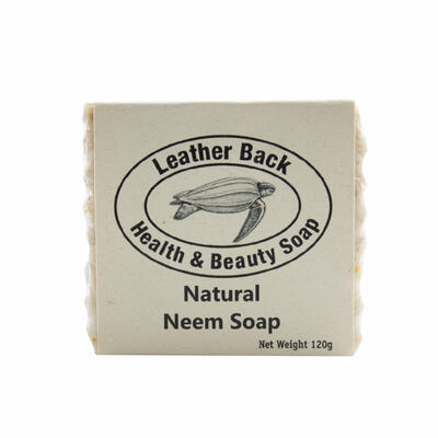 Leather Back Natural Neem Soap 120g