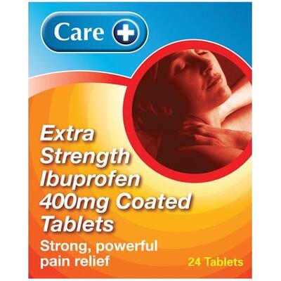 Extra Strength Ibuprofen 400mg Coated Tablets