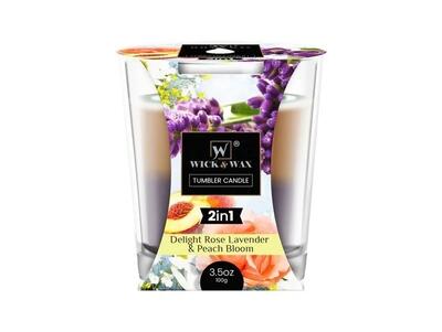Wick & Wax 2-In -1 Tumbler Candle 3.5oz