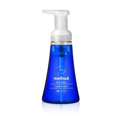 Method Foaming Hand Wash Blue Poppy 10oz