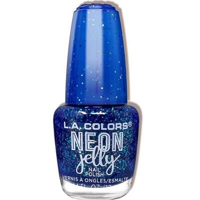 L.A Colors Neon Jelly Polish Razzle Berry 13ml