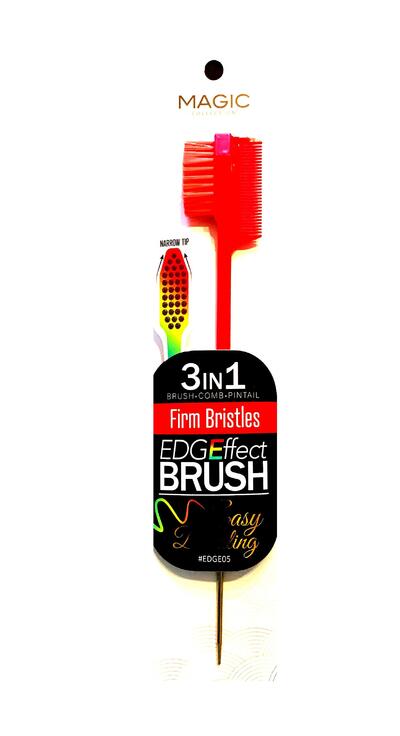 Magic Edgeffect Firm Bristles Edge Brush 3-In-1 1 pack