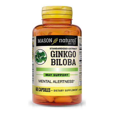 Mason Ginkgo Biloba Caps 60's