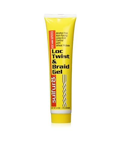 Sulfur 8 Loc Twist & Braid Gel 6oz