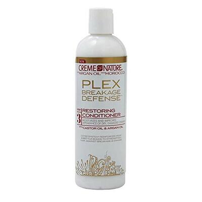 Creme Of Nature Argan Oil Plex Breakage Defense Restoring Conditioner 12oz