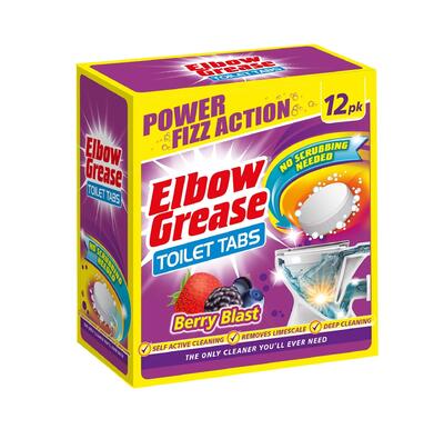 Elbow Grease Toilet Tablet Berry 5x30g