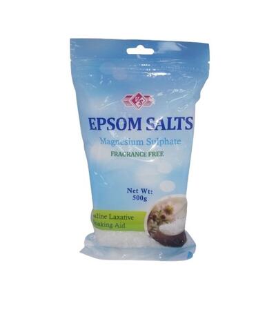 V&S Epsom Salts Fragrance Free 500g