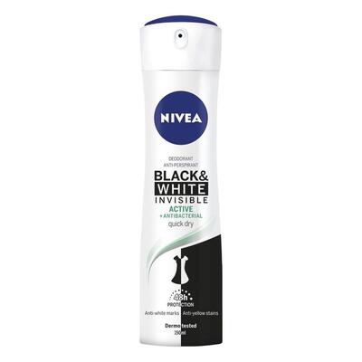 Nivea Women Deodorant Invisible Black And White 150ml