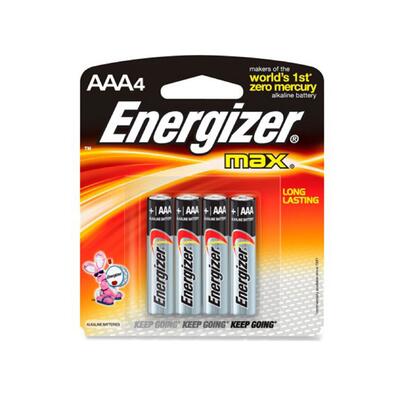 Energizer Max AAA 4 pack