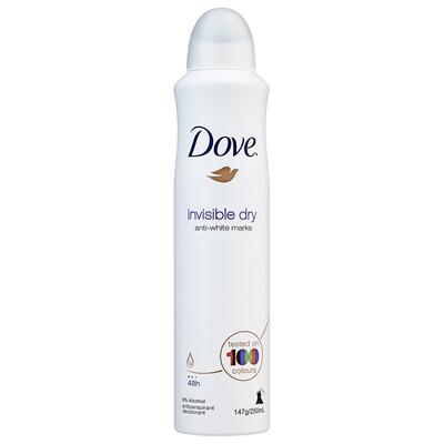 Dove Invisible Dry Deodorant Spray 250ml