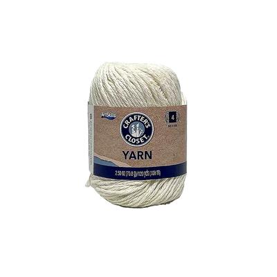 Artskills Yarn Cream 2.5oz 4 Med 120 Yards