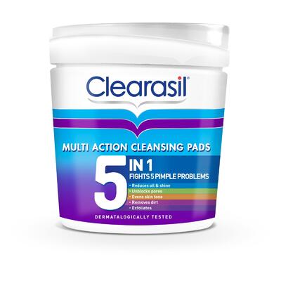 Clearsil Ultra 5In1 Cleansing Pads 65 ct