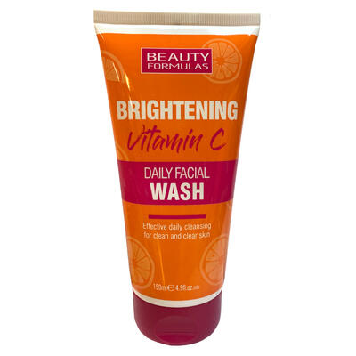 Beauty Formulas Brightening Vitamin C Daily Facial Wash 4.9oz