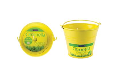 Citronella Metal Bucket Candle 1 count