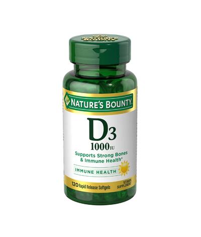 Natures Bounty Vitamin D 120ct 1000IU