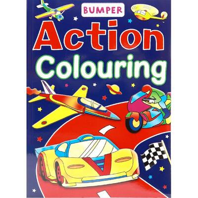 Bumper Action Colouring