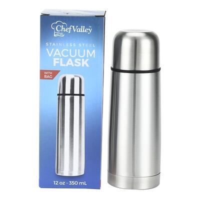 Chef Valley Stainless Steel Vacuum Flask 12oz