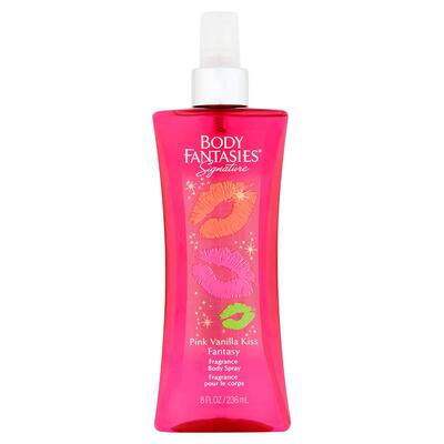 Body Fantasies Spray Pink Vanilla Kiss 8oz