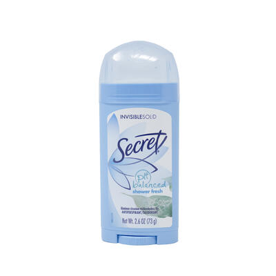 Secret Deodorant Invisible Solid Shower Fresh 2.6oz