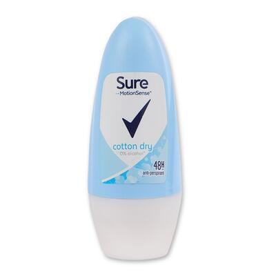 Sure Anti-Perspirant Deodorant Cotton Dry 50ml