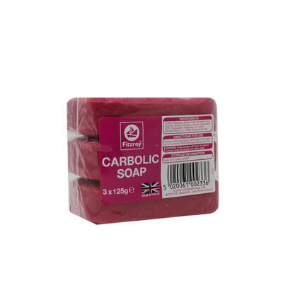 Fitzroy Carbolic Soap 3 x 125g